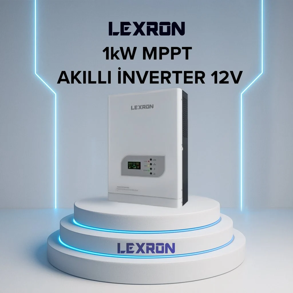 1KW MPPT AKILLI İNVERTER 12V