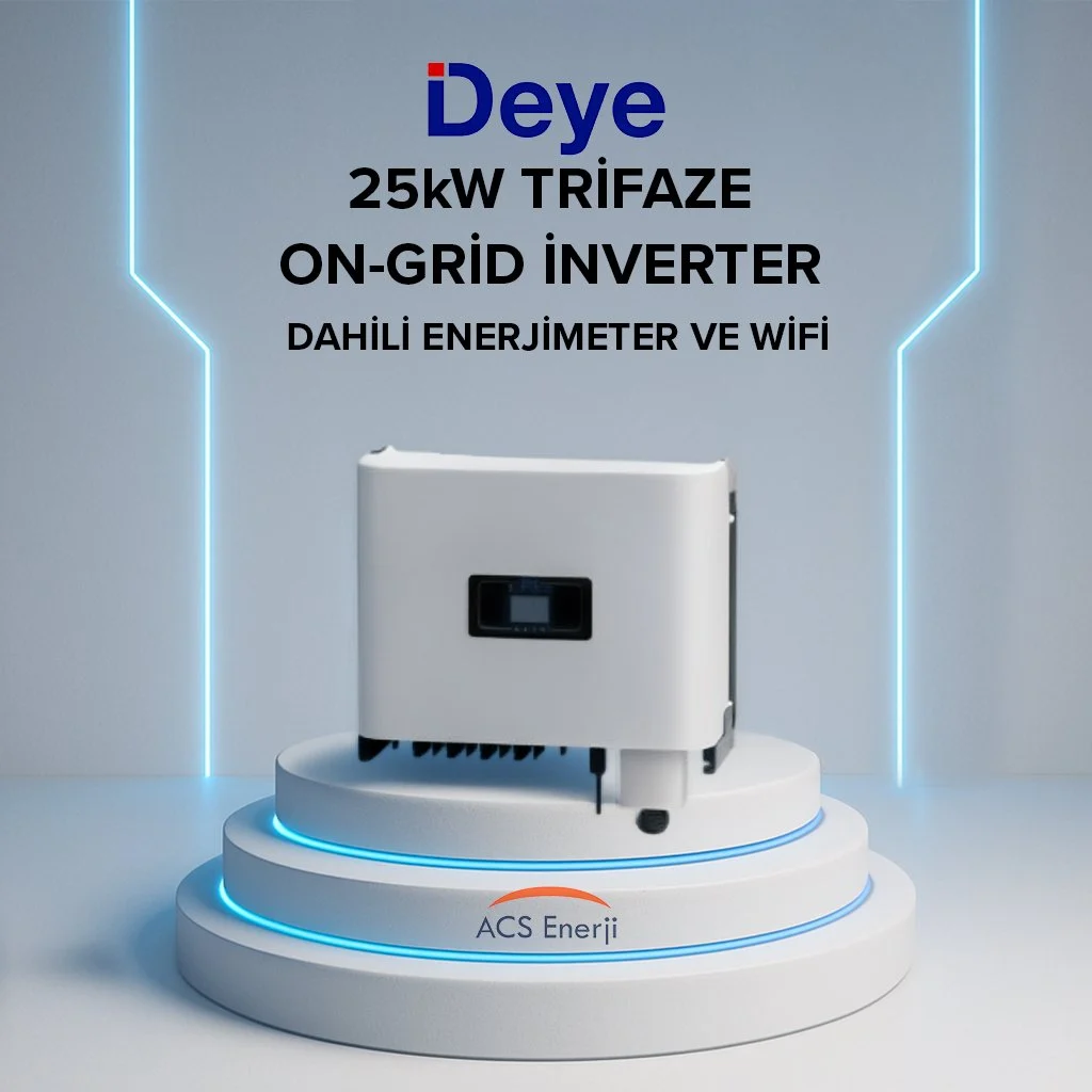 Deye On-Grid Trifaze İnverter 25 kW